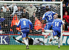 Unsworth scores for Wigan