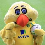 Captain Canary - Norwich City mascot