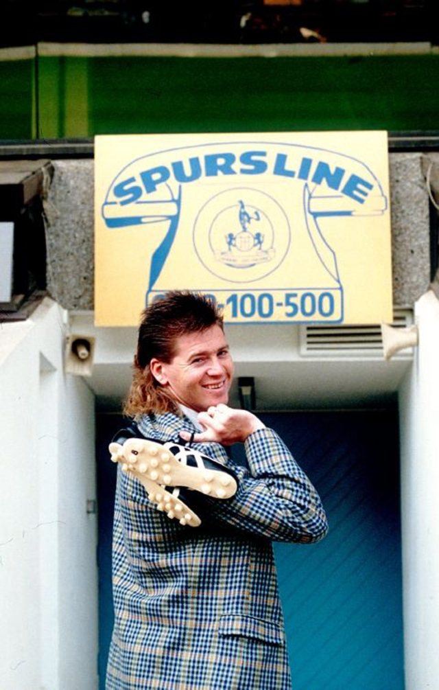 80's style Chris Waddle