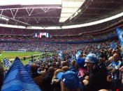 Wigan fans at the FA Cup Fina