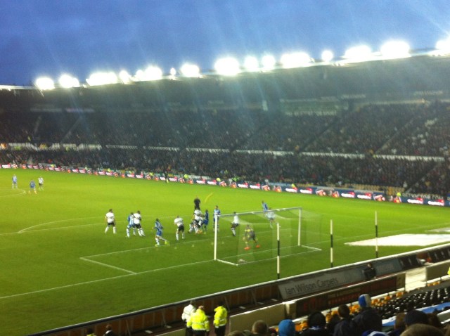 Derby County v Wigan Athletic 01/01/14p