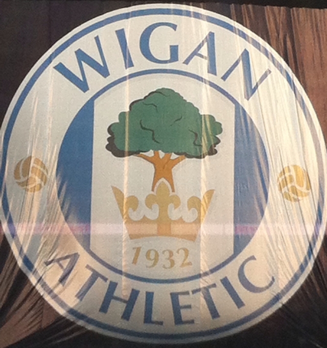 Wigan badge banner 