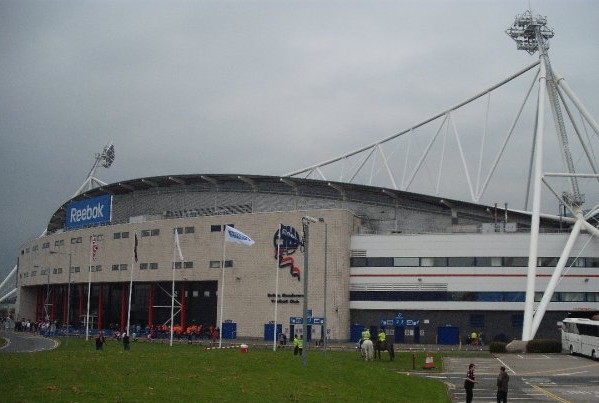 Macron Stadium formerly Reebok