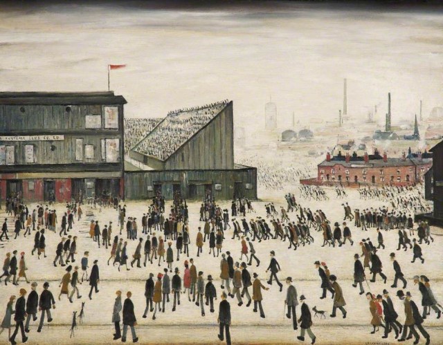 Lowry, Laurence Stephen, 1887-1976; Going to the Match