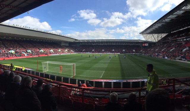 View form the away end at Ashton Gate