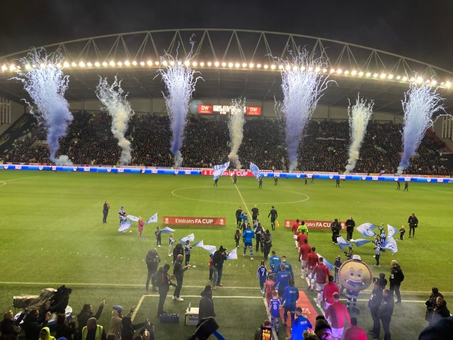Latics and Man Utd come out to fireworks