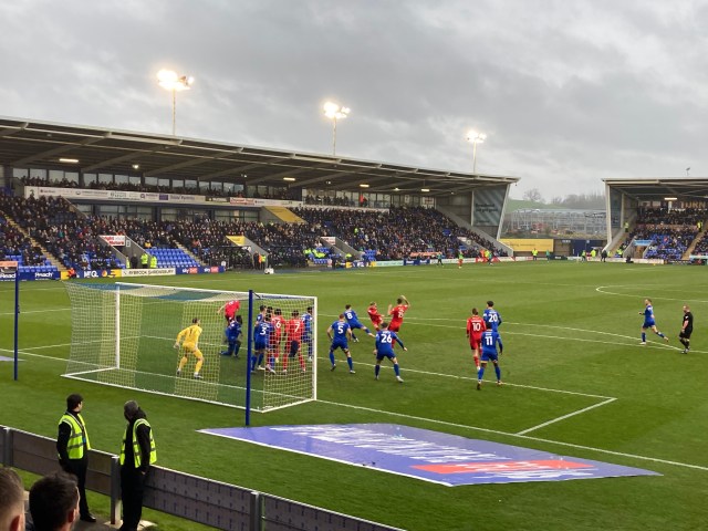 Matt Smith scores his first goal for Latics