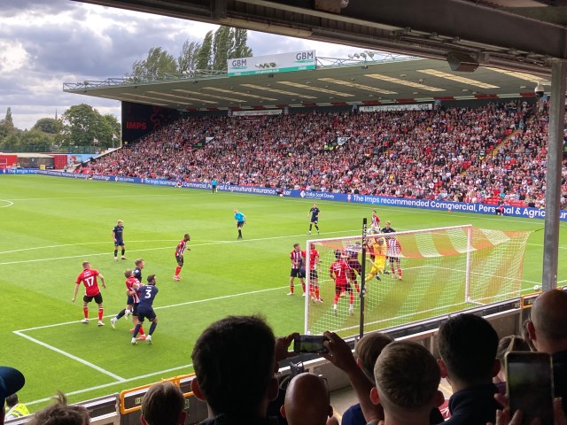 Latics on the attack at Lincoln City
